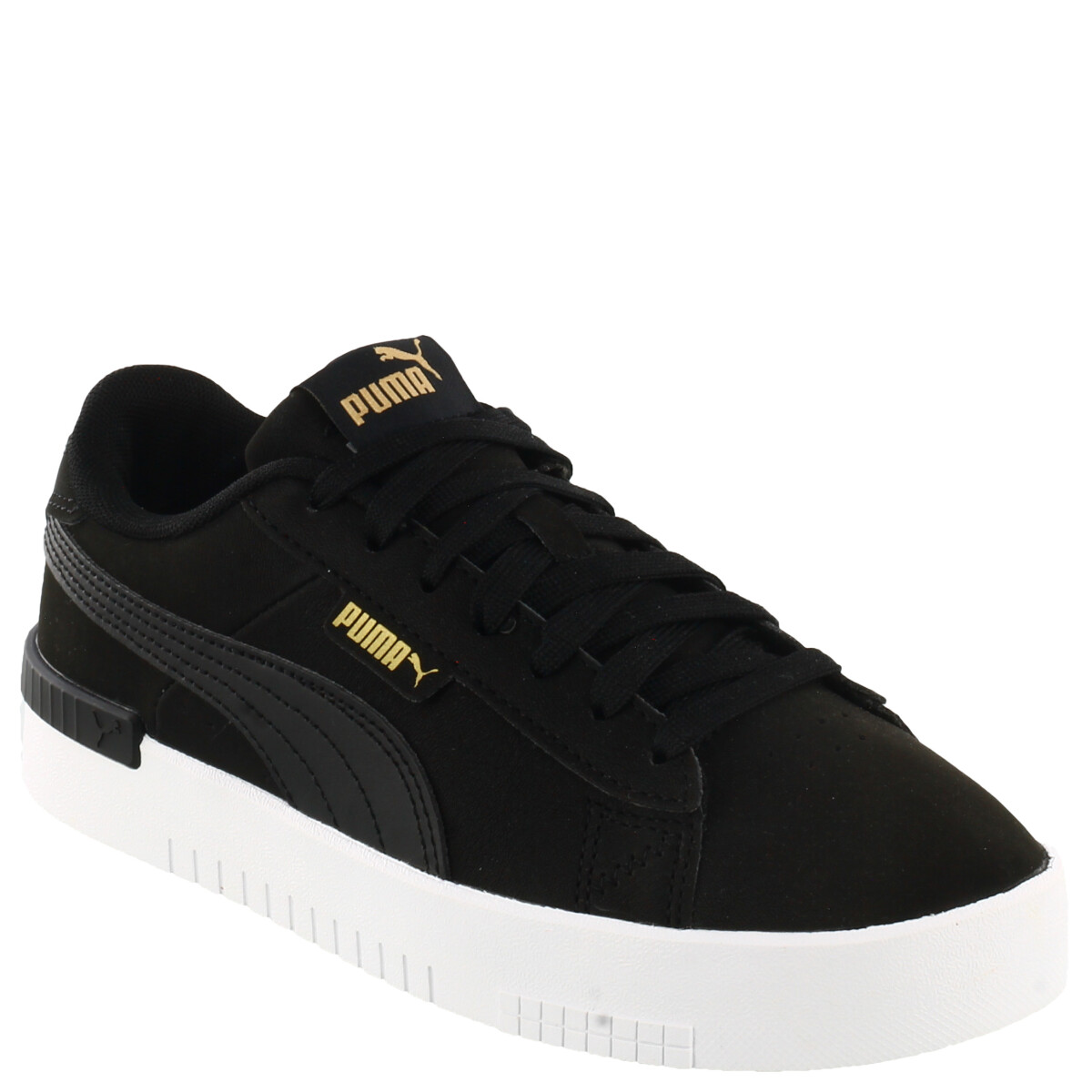 Championes de Mujer Puma Jada Renew Nobuck - Negro - Dorado 