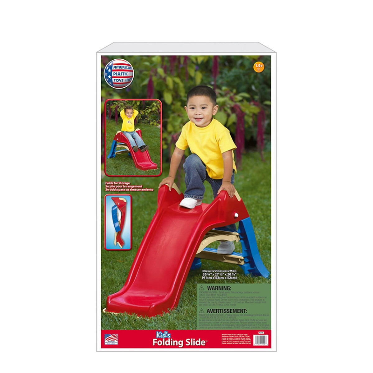 Tobogán De Dos Escalones Plegable 