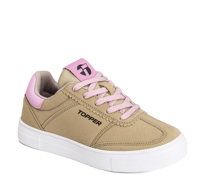 Capitan Tiger Kids Beige/Rosa