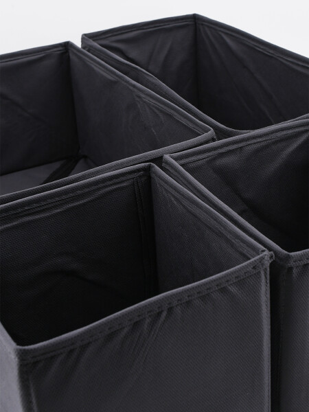 CAJAS ORGANIZADORAS SET 4PC GRIS