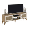 Rack de living Mdf Charlotte Nat/off N/A