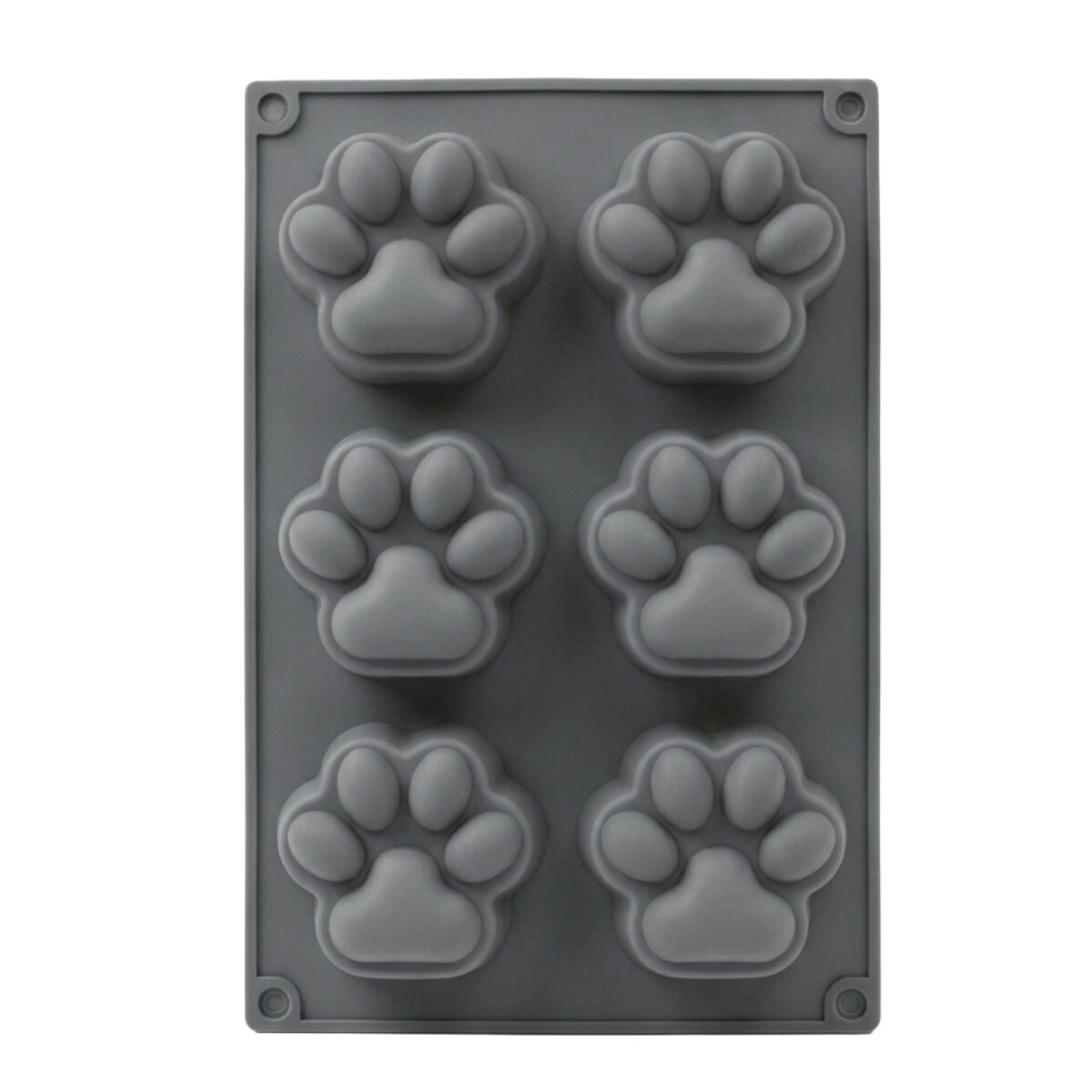 MOLDE SILICONA GRIS DIS HUELLA DE PERRO 