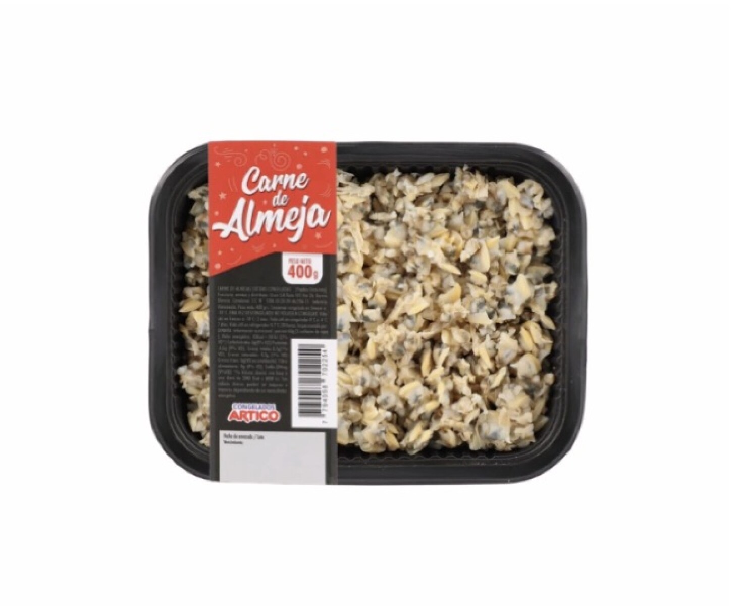 CARNE DE ALMEJA 400G +SOLO PDE O WEB+ 