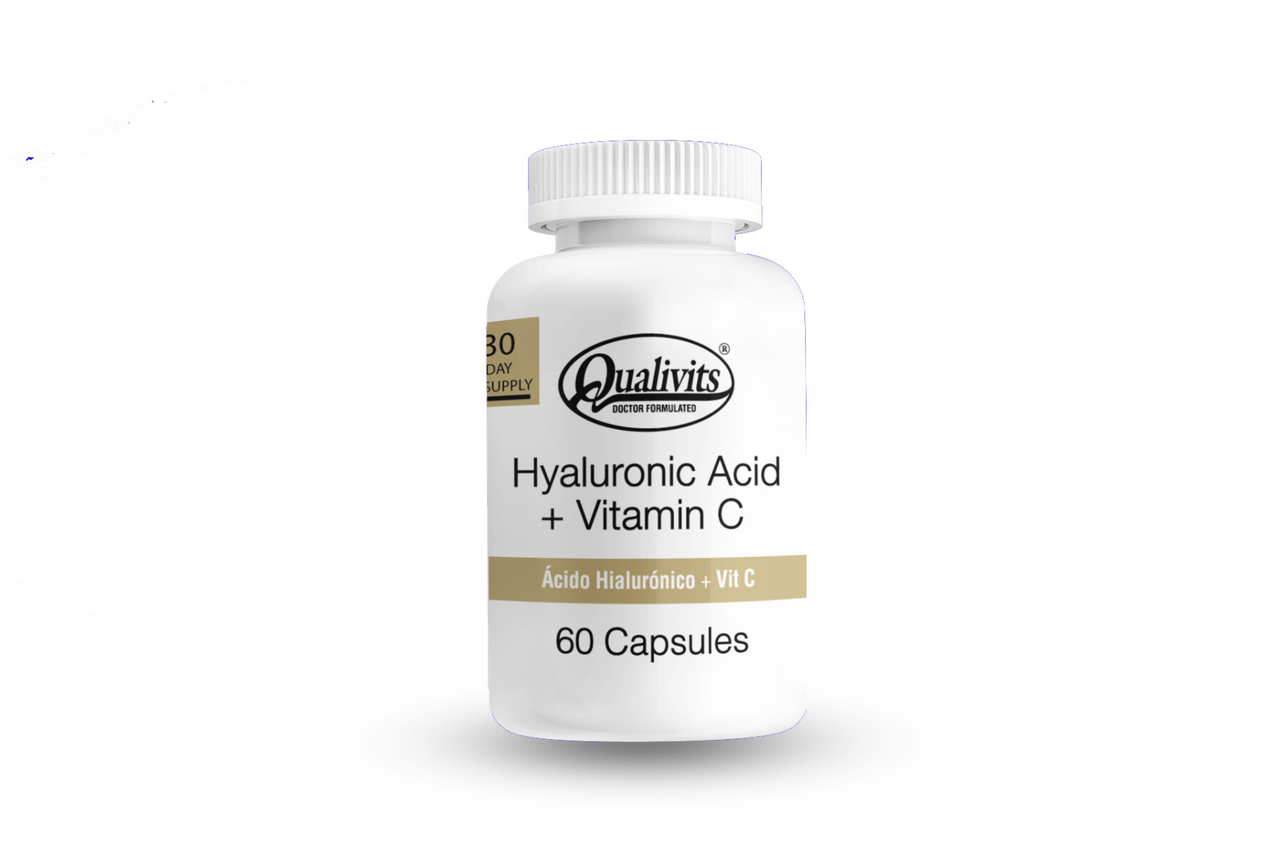 Qualivits Acido Hyalurónico + Vitamina C 60caps 