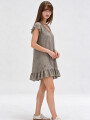 Vestido Tieor Gris Oscuro