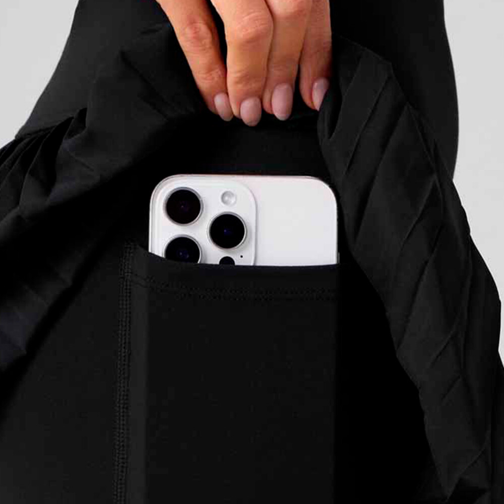 Faldas Hot Shot Pleated Classic Mini Skirt Mujer Black