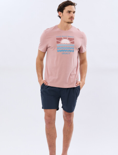 SHORT DE BAÑO LISO Azul