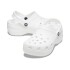 Classic Platform Clog - Mujer White