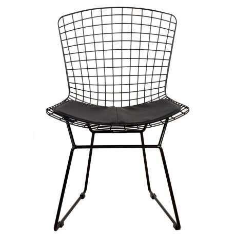 SILLA METAL NEGRO BERTOIA C-451