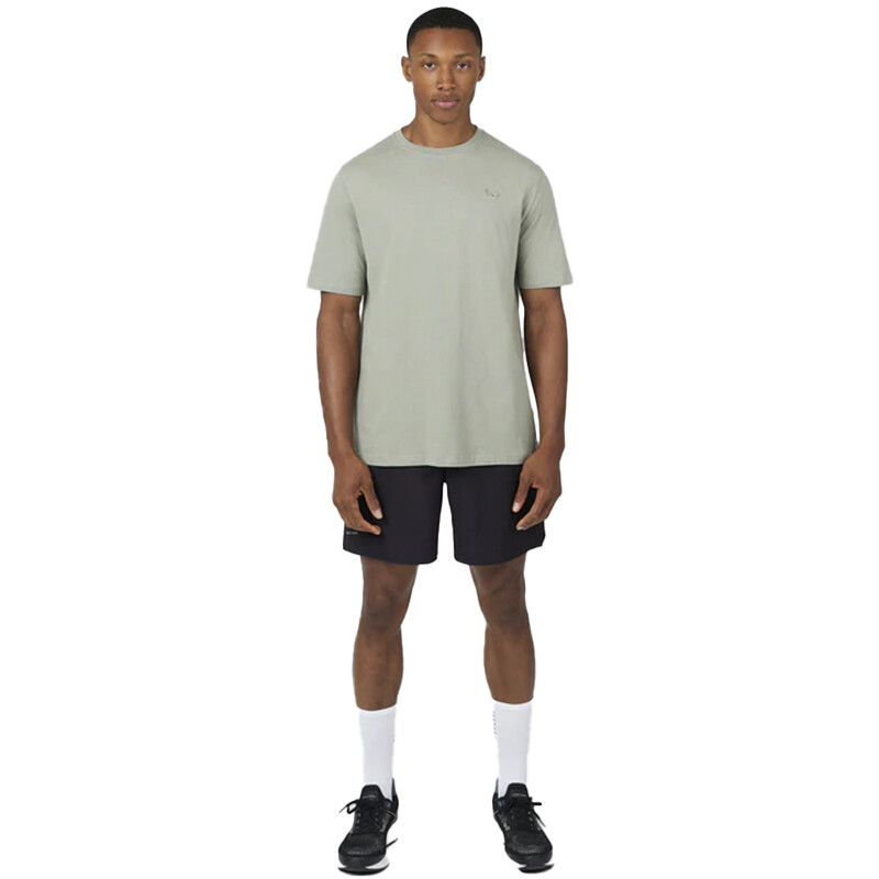 Remera Castore Embroidered Logo Verde