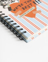 Anotadores Cuadernos y Memos Cuaderno A5 Anillado - Combinacion Tricolor