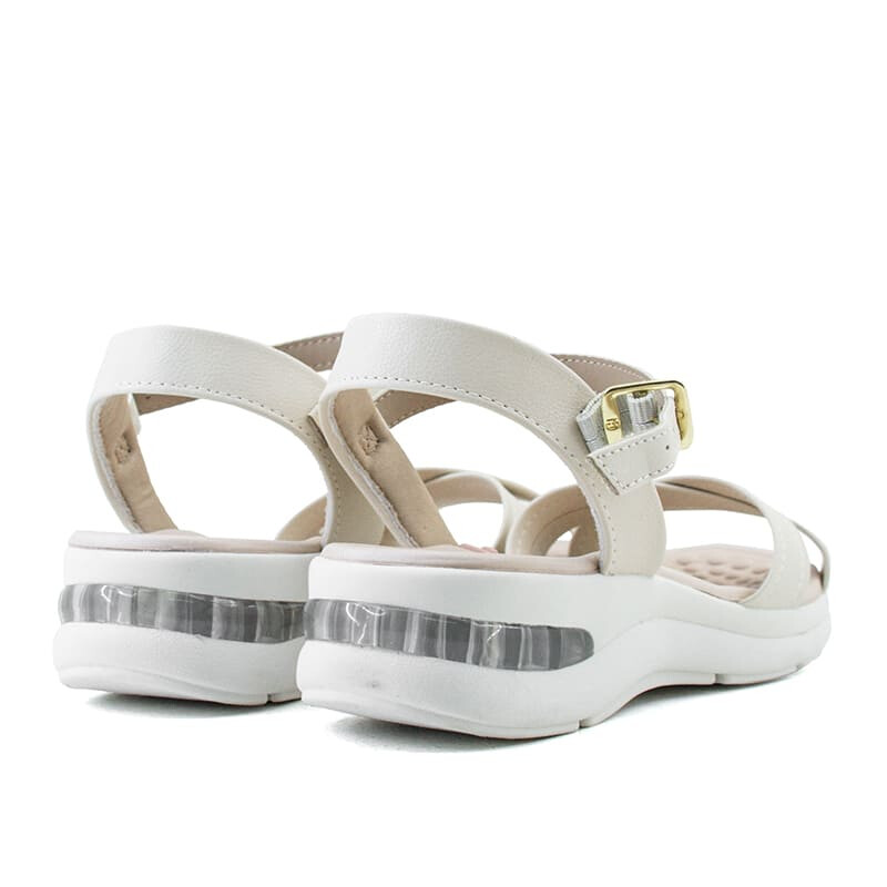 Sandalia Modare Dos Tiras Cruzadas de Mujer - 7183.103-21736 Crema