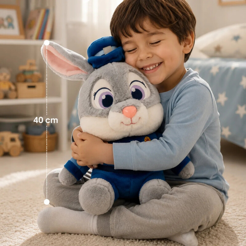 Manta De Apego Peluche C/Frazada 1.60m X 1.00m Inf. Conejo