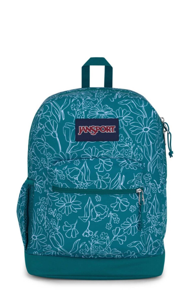 MOCHILA CROSS TOWN PLUS - DELIGHTFUL DAISIES GREEN 