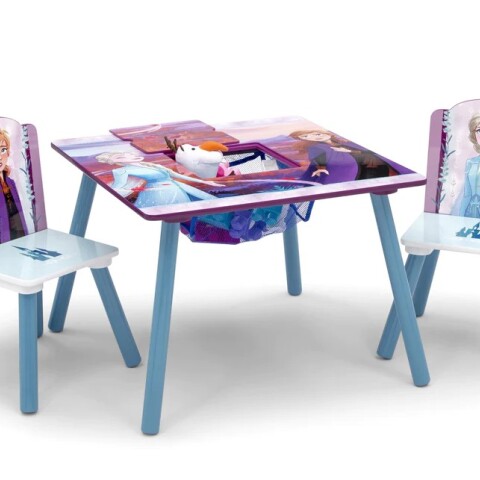 Juego de mesa y 2 sillas para niños Frozen II Disney Juego de mesa y 2 sillas para niños Frozen II Disney
