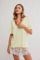 REMERA NINA V Amarillo