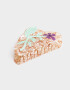 Broche Con flores Broche Acrílico Flor - Combinacion Multicolor