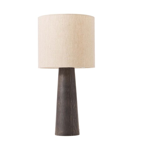 LAMPARA DE MESA MADERA MARRON WM0C