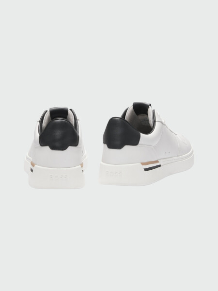 BOSS - Zapatillas con Logo Blanco