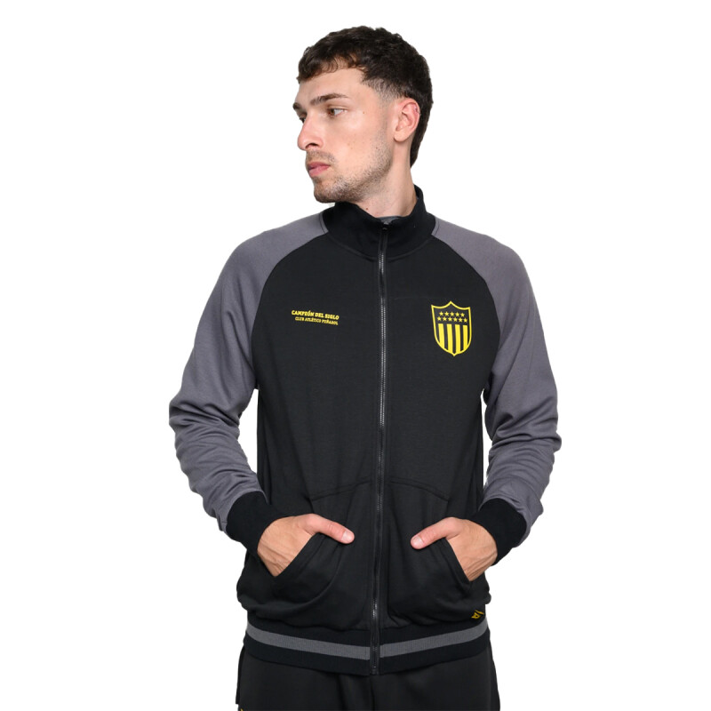 Campera Umbro PEÑAROL de Hombre - 4P100024 Negro-gris