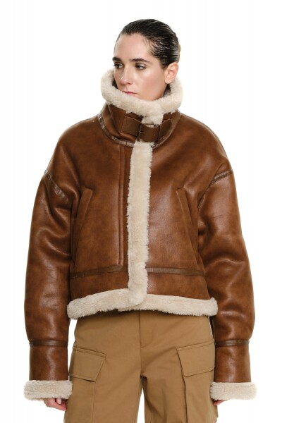 CHAQUETA Marron