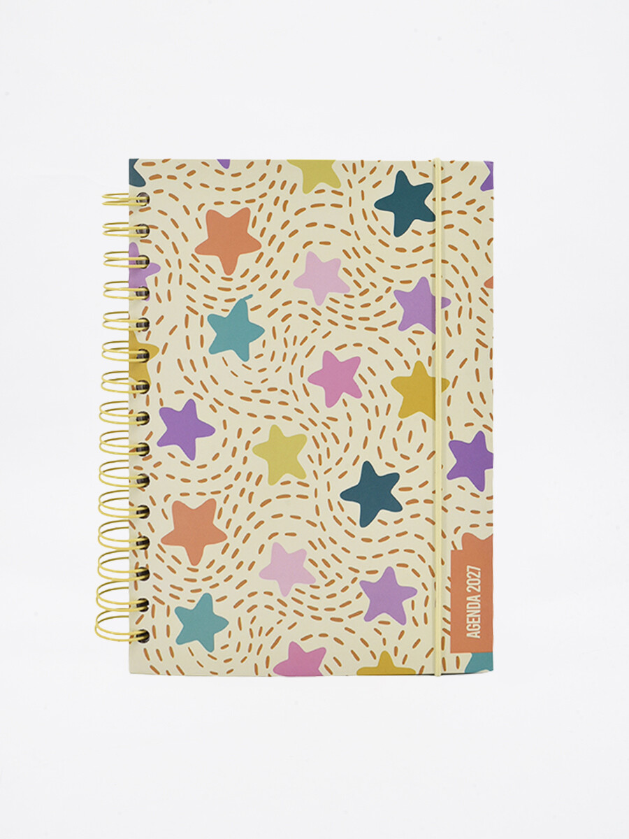AGENDA STAR 2027 - MULTICOLOR. 