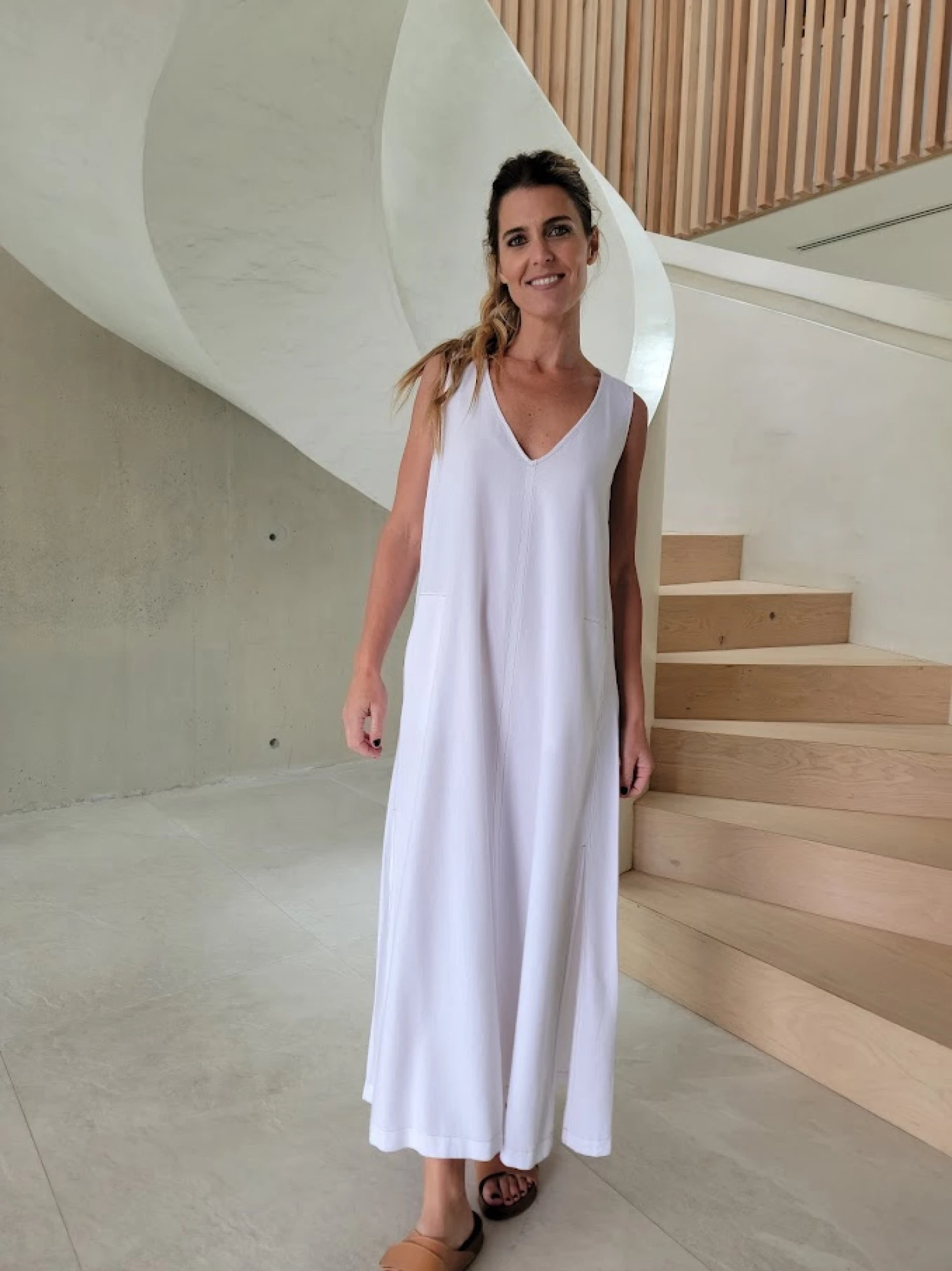 Vestido Formentera blanco 2