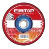Disco Emtop Metal/inox 180mmx1.6mm Disco Emtop Metal/inox 180mmx1.6mm