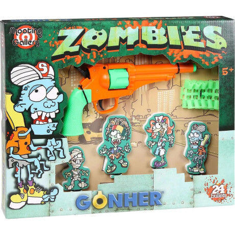 Juego De Tiro al Zombie Shooting Gallery Gonher Juego De Tiro al Zombie Shooting Gallery Gonher