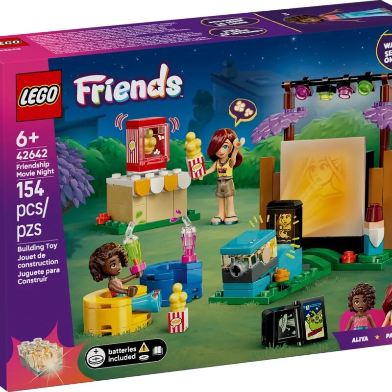 Noche De Películas Sobre La Amistad De Lego® Friends; Juguete 42642 Noche De Películas Sobre La Amistad De Lego® Friends; Juguete 42642