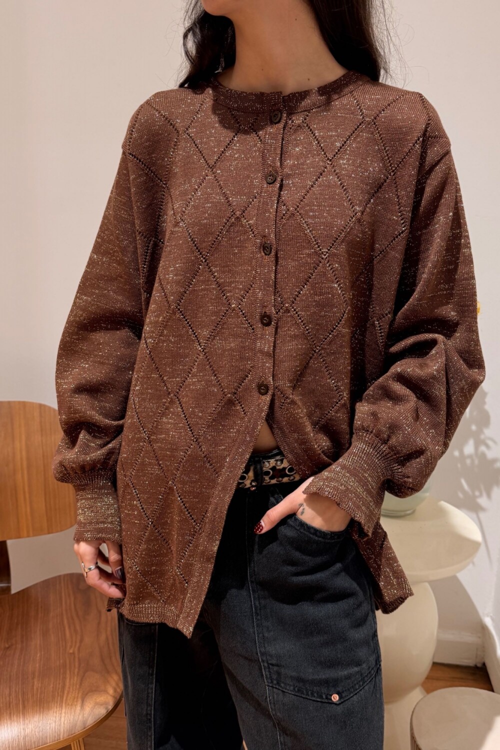 Camisa BLING Chocolate