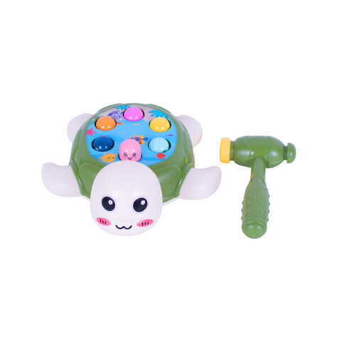3x2 Juego Didactico De Golpe Tortuga con 1 martillo 10x20x22 3x2 Juego Didactico De Golpe Tortuga Con 1 Martillo 10x20x22
