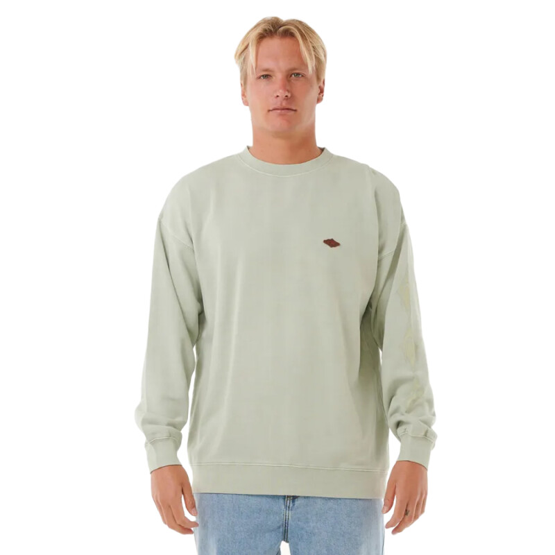 Buzo Rip Curl Original Surfers Crew - Verde Buzo Rip Curl Original Surfers Crew - Verde