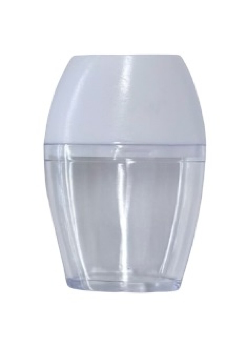 Sacapuntas con contenedor - blanco 