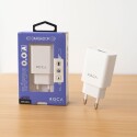 CARGADOR ROCA 2.0 1 USB SIN CABLE Blanco