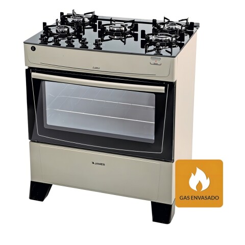 Cocina Supergás James 5 Hornallas Encendido Electronico Color Titanium Cocina Supergás James 5 Hornallas Encendido Electronico Color Titanium