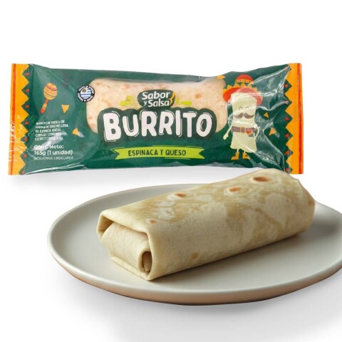 Burrito de Espinaca y Queso 165g (1 unidad) Burrito de Espinaca y Queso 165g (1 unidad)