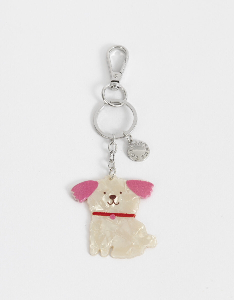 Llavero Y Charm De Perrito 