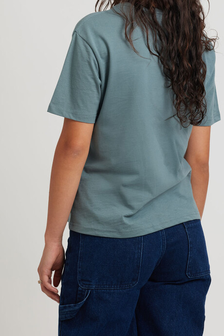 T-SHIRT ASHLIL DIXIE Azul Piedra