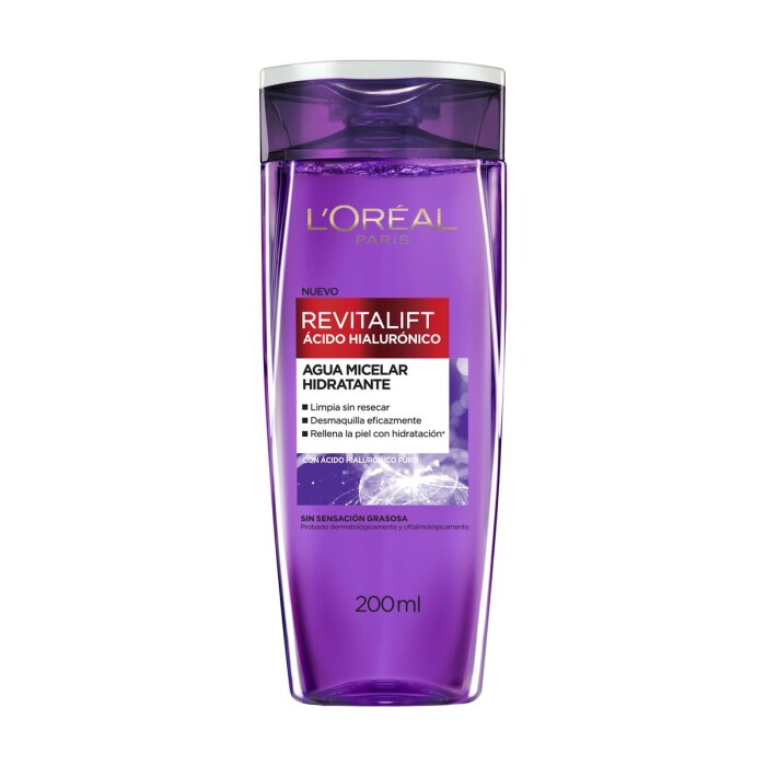 LOREAL REVIT AC HIAL AGUA MICELAR X200ML única