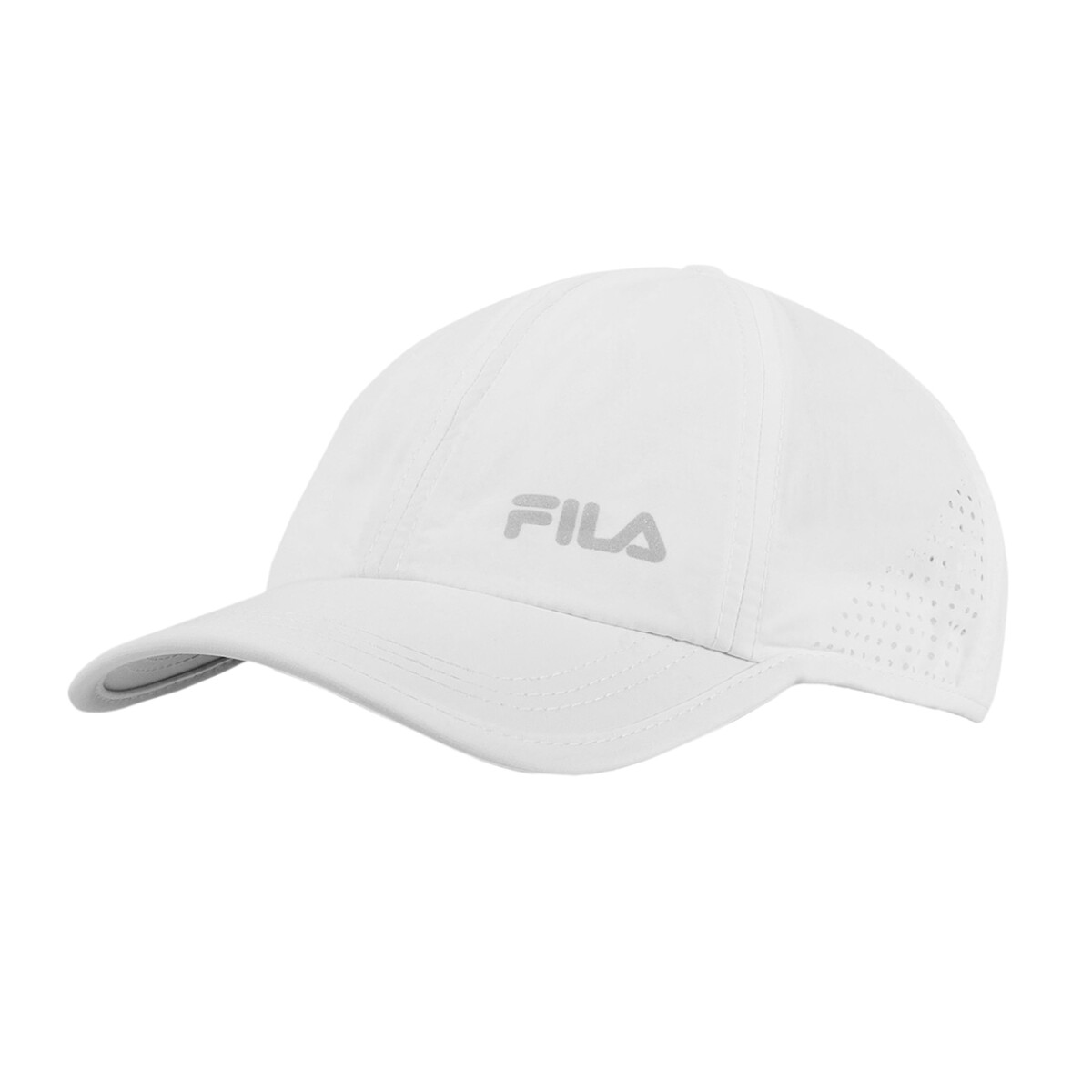FILA Gorro visera Fast - Blanco - Blanco 