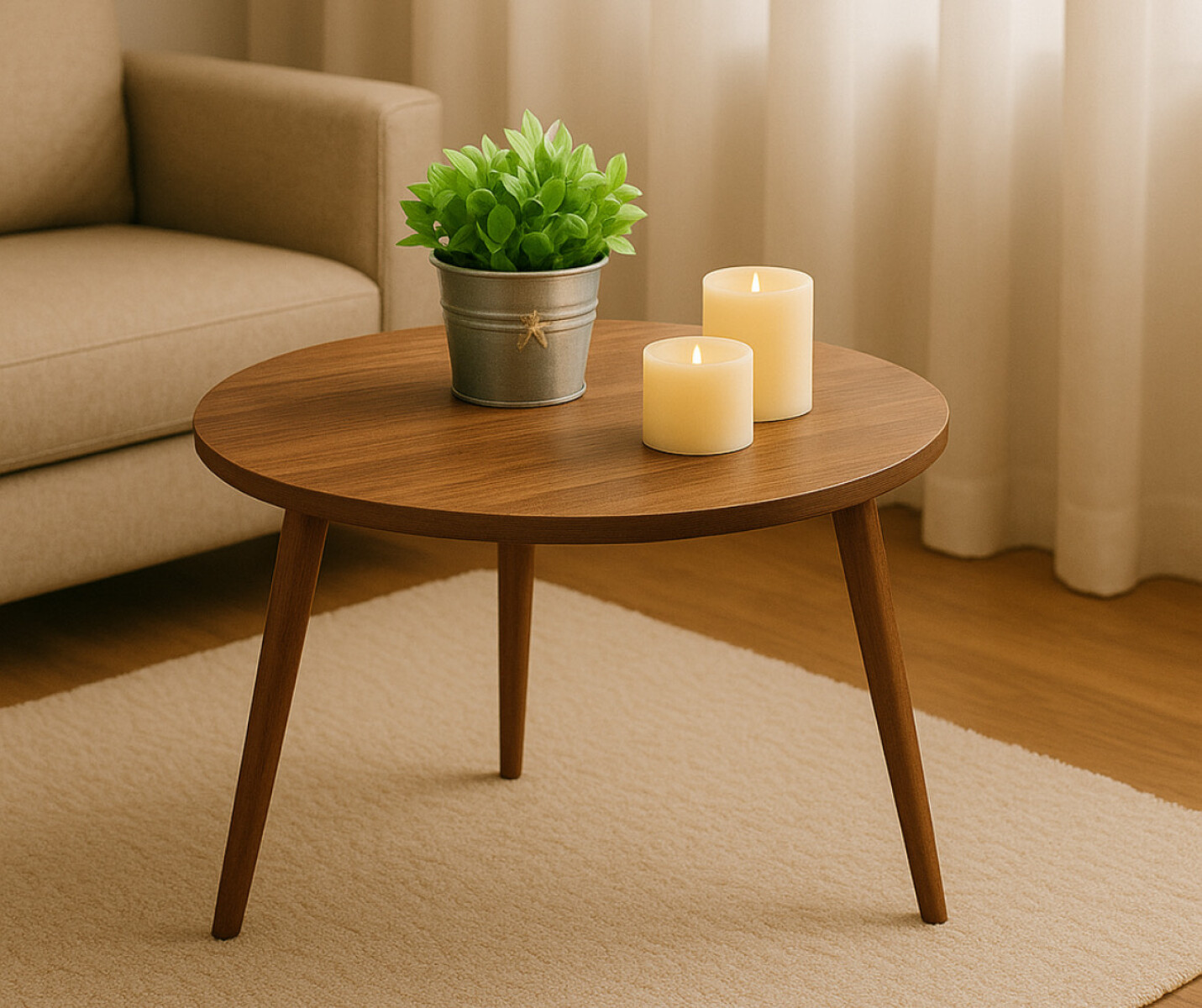 MESA RATONA Y/O AUXILIAR EN MDF/MADERA - 