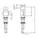 Bidet Con Transferencia Negro Mate Viseu 000