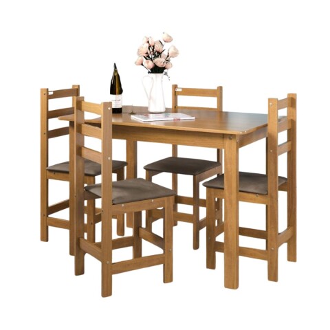 Juego de Comedor 4 Sillas Amazonas Juego de Comedor 4 Sillas Amazonas