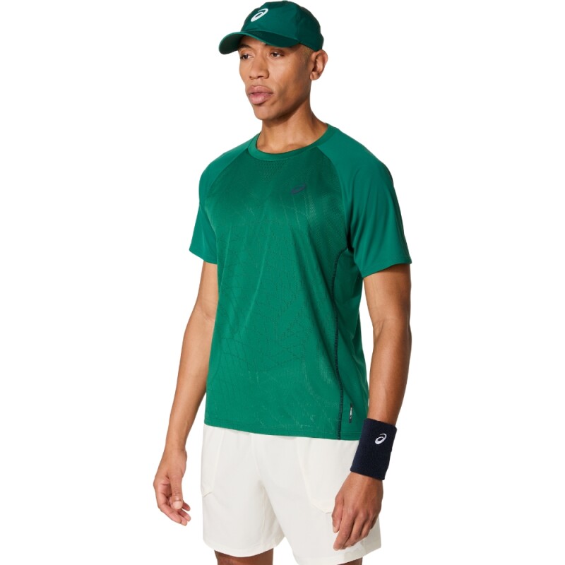 Polo Tenis Match Actibreeze SS Top Hombre Jasper Green
