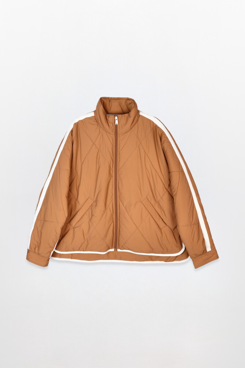 Campera Packable Caramelo