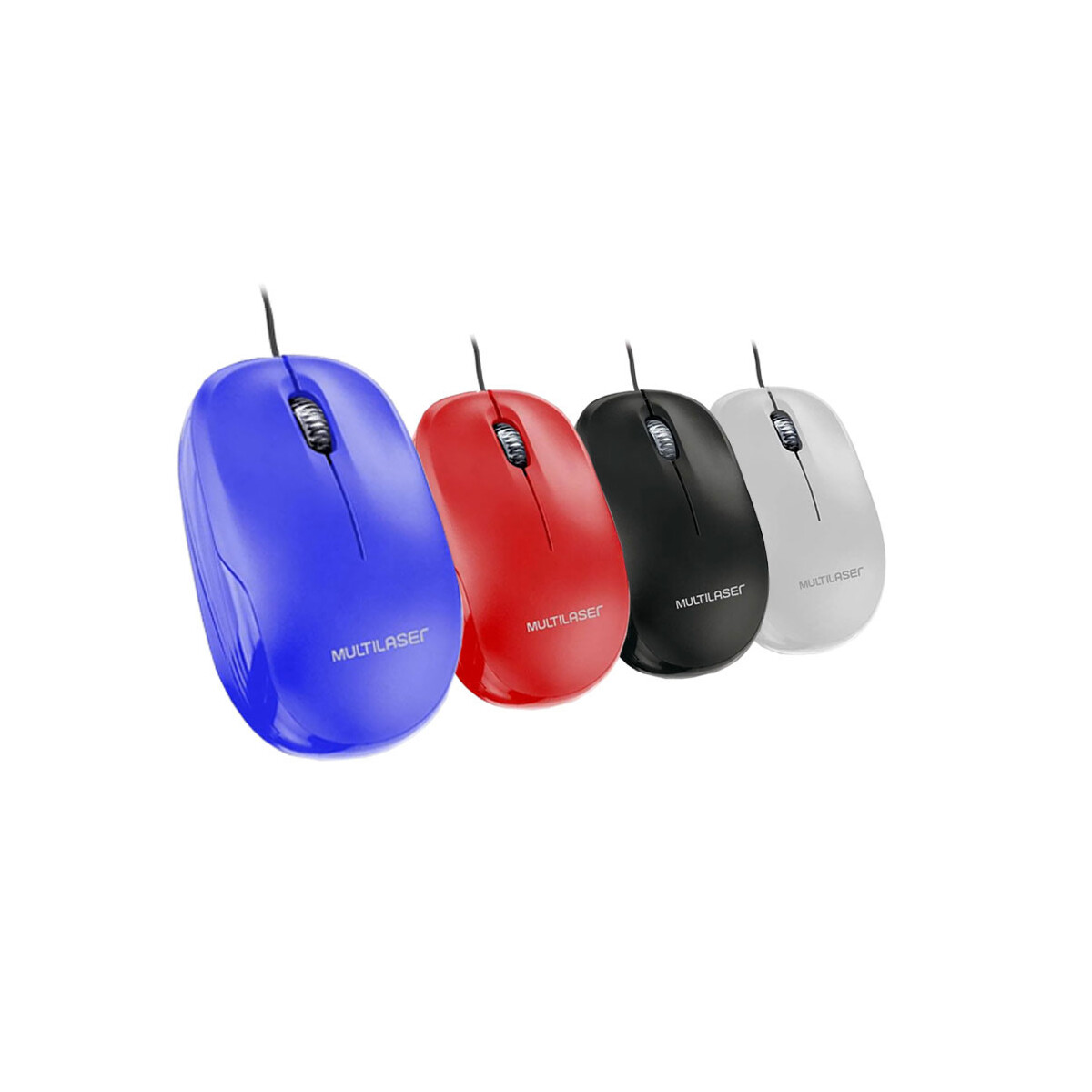 Mouse Multilaser USB Colores 