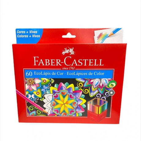 Lápices de Colores Hexagonal Faber-Castell x60 Lápices de Colores Hexagonal Faber-Castell x60