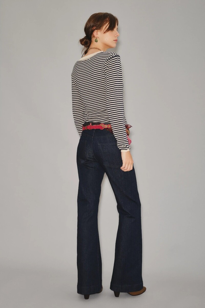 Jean Tailor Raw New Azul