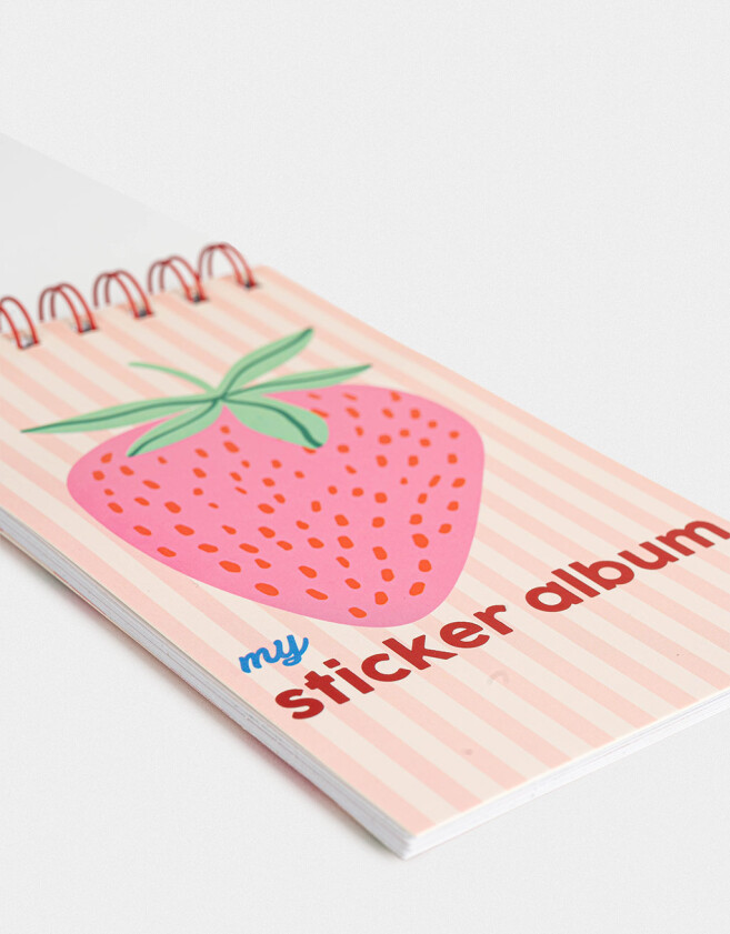 Stickers y Album Stickers Foodie Album De Stickers "berry" - Combinacion Multicolor